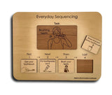 Everyday Sequencing | Wooden Cognitive Sequencing Activity for Adults - Creative Crafthouse