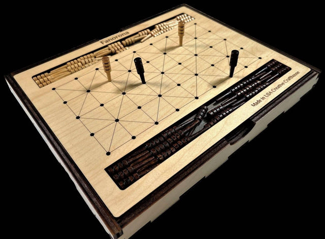 Fanorona Game – strategy game for 2 people - Creative Crafthouse