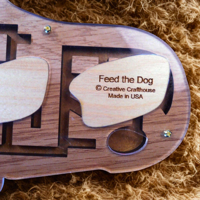 Feed the Dog Maze | Handmade Wooden Puzzle - Creative Crafthouse