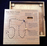 Fifty Game – Two - Player Strategy Board Game for All Ages - Creative Crafthouse