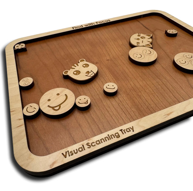 Find with Focus | Wooden Visual Scanning Activity - Creative Crafthouse