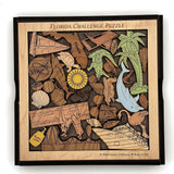 Florida Challenge Puzzle | Artistic Wooden Gift & Souvenir - Creative Crafthouse