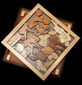 Football Fanatic Wooden Puzzle | Personalized Gift for Him - Creative Crafthouse
