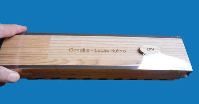 Genaille - Lucas Division Rulers – Handcrafted Math Tool - Creative Crafthouse
