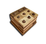 Ghost Tower Puzzle – Wooden Peg Brain Teaser - Creative Crafthouse