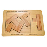 Giant Martin’s Menace Puzzle – 18” Wooden Brain Teaser - Creative Crafthouse