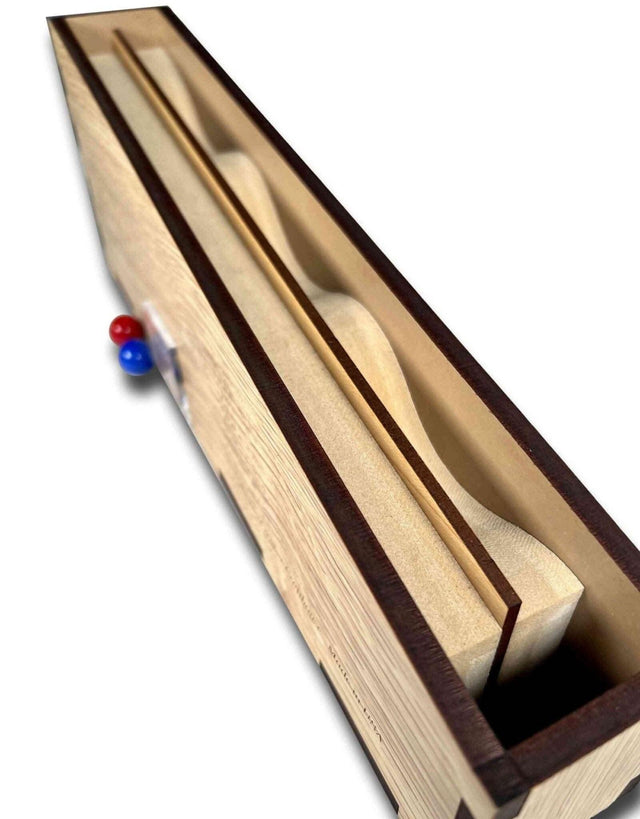 Gravity Drop Challenge - Physics Toy - Which Ball do you Think will Reach the end first? - Fun Mental and Scientific Exercise - Creative Crafthouse