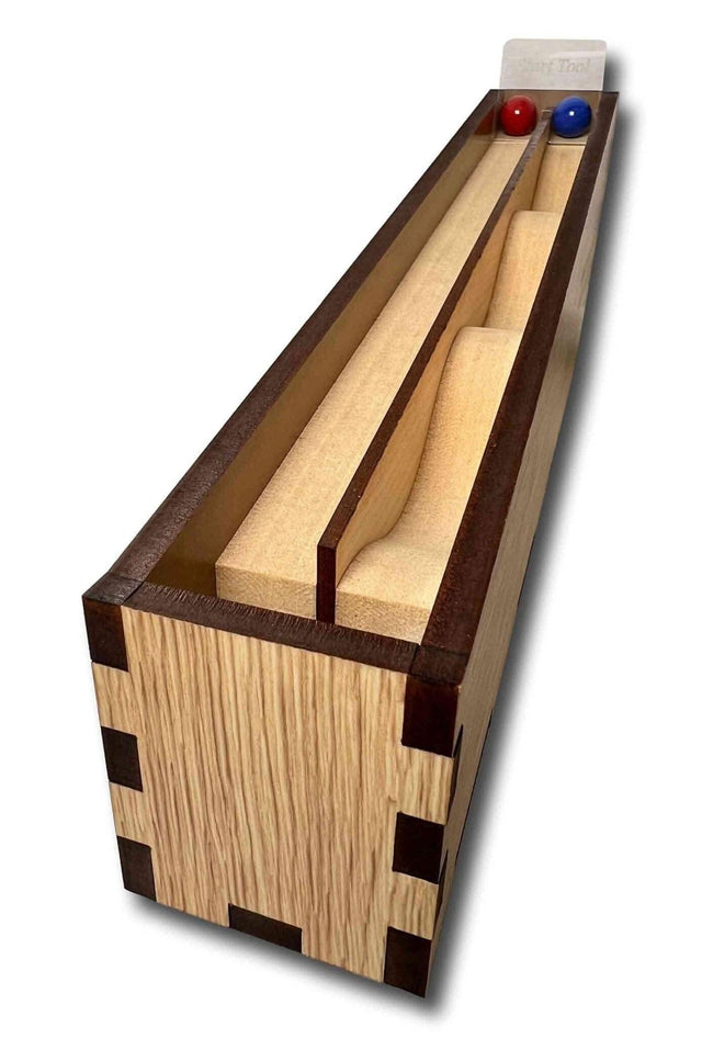 Gravity Drop Challenge - Physics Toy - Which Ball do you Think will Reach the end first? - Fun Mental and Scientific Exercise - Creative Crafthouse