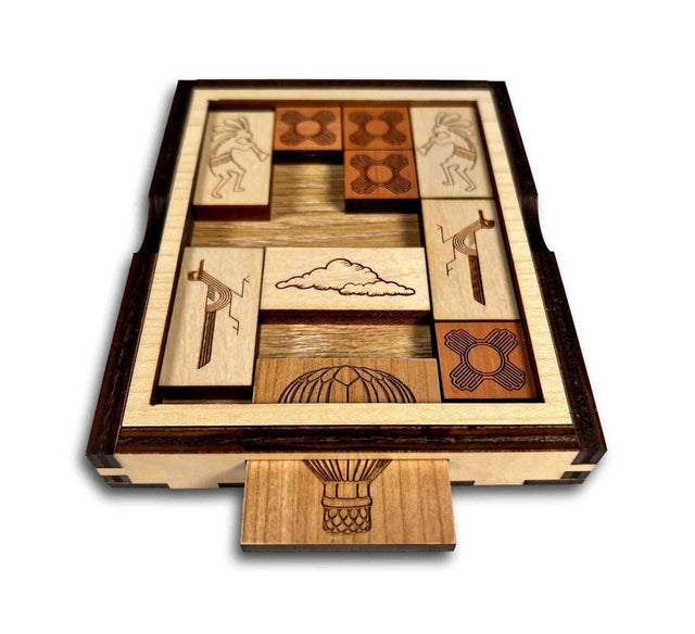 Great Balloon Escape – Sliding Wooden Brain Teaser Puzzle - Creative Crafthouse