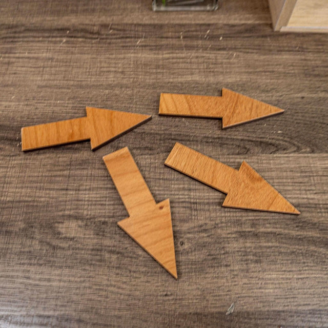 Stocking Stuffer for Puzzle Nerds - The Hidden Arrow Puzzle - 4 Piece Brain Teaser - Gifts Under 20 Dollars - Creative Crafthouse