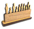 Holey Moley Premium Wood Brain Teaser Puzzle, 10 Bowling Pins - Creative Crafthouse