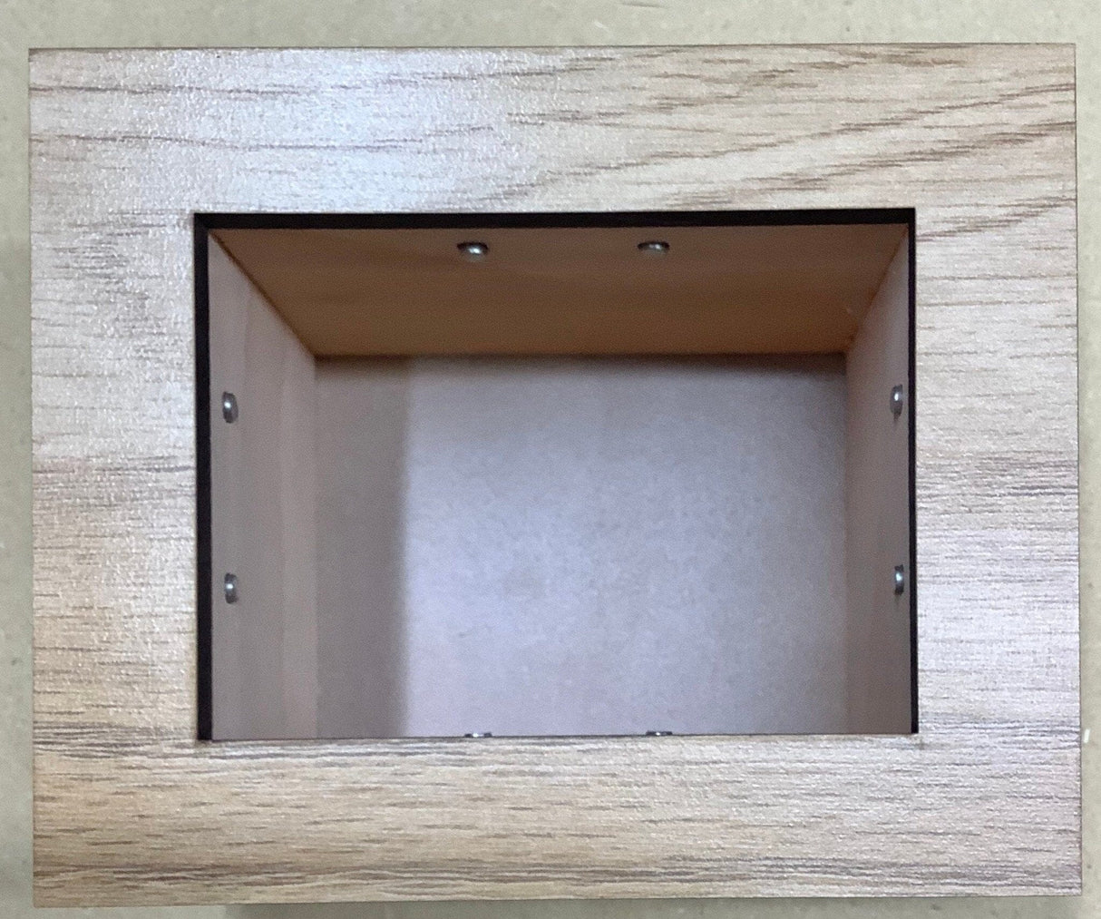 Hurricane Puzzle Box - maple - with City Circuit board artwork - Creative Crafthouse
