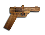 Kumiki Pistol Puzzle – Wooden Interlocking Brain Teaser - Creative Crafthouse