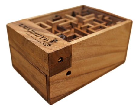 Labyrinth Marble Maze Puzzle Box Gift - Guide the Ball Through the Maze to be able to open the box - Creative Crafthouse