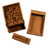 Labyrinth Marble Maze Puzzle Box Gift - Guide the Ball Through the Maze to be able to open the box - Creative Crafthouse