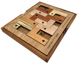 Last Minute Gift for Puzzle Lover - Lucky L Puzzle - Brain Teaser - Wooden Puzzle - Fast Shipping - Creative Crafthouse