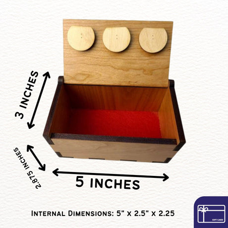Last Minute Gift Idea - Dragon Puzzle Box - Escape Room Prop - Creative Crafthouse