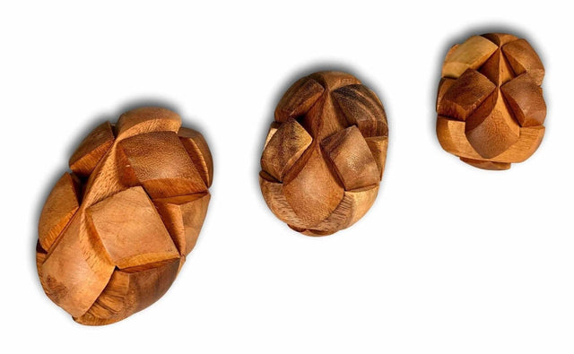 Last Minute Gifts - Football (Rugby) - Halftime Challenge - Wood Puzzle - Creative Crafthouse