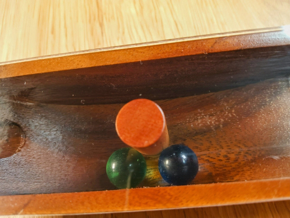 Marble Canoe - Classic Puzzle - Wood Brain Teaser - Creative Crafthouse
