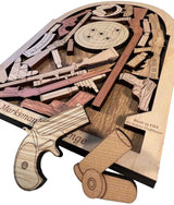Marksman’s Challenge – Firearm - Themed Packing Puzzle - Creative Crafthouse