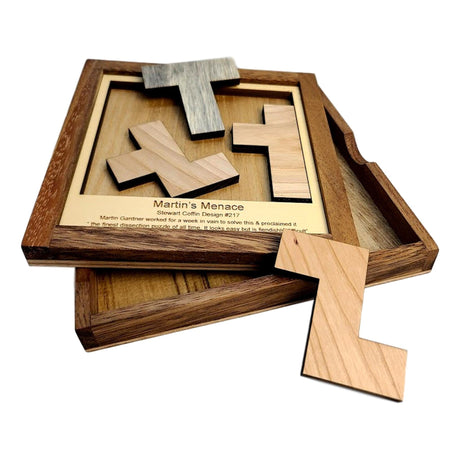 Martin's Menace Puzzle Large | The Hardest 4 Piece Puzzle - Creative Crafthouse
