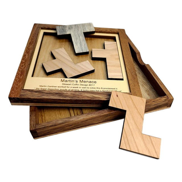 Martin's Menace Puzzle Large | The Hardest 4 Piece Puzzle - Creative Crafthouse