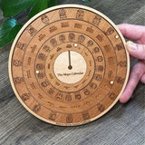 Maya Calendar Cholq'ij Edition | Interactive Wooden Calendar - Creative Crafthouse