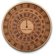 Mayan Calendar Round - Interactive Wooden Replica - Creative Crafthouse