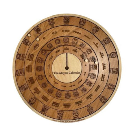 The Mayan Calendar - An Accurate Replica of the Mayan Calendar Round - Creative Crafthouse
