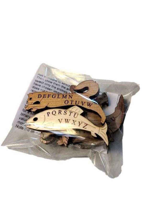 Mind Reader Animal Alpha Math Magic Cards - Creative Crafthouse