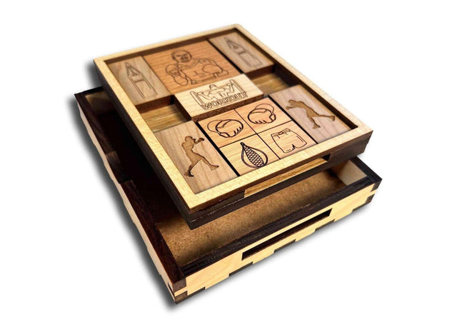 MMA Challenge Sliding Puzzle - Help the fighter emerge victorious! - Creative Crafthouse