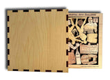 MMA - Mixed Martial Arts Challenge - Wooden Brain Teaser Puzzle - Creative Crafthouse