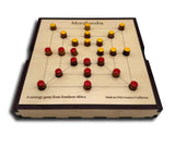 Morabaraba - Traditional African Wooden Strategy Board Game - Creative Crafthouse