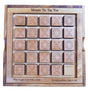 Mosaic Tic Tac Toe – Get 3 or 4 in a Row - Comes with Base, Cover and Internal Grid - Creative Crafthouse