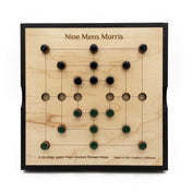 Nine Men's Morris - Mills | Two-Player Strategy Game - Creative Crafthouse