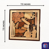 Nurse Puzzle – Personalized Wooden Christmas Gift for Nurses - Creative Crafthouse