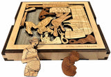 OB/GYN Wooden Packing Puzzle | Medical Brain Teaser - Creative Crafthouse