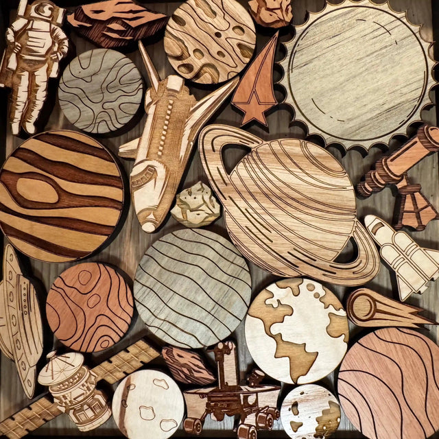 Orbital Odyssey – Solar System Themed Puzzle - Creative Crafthouse