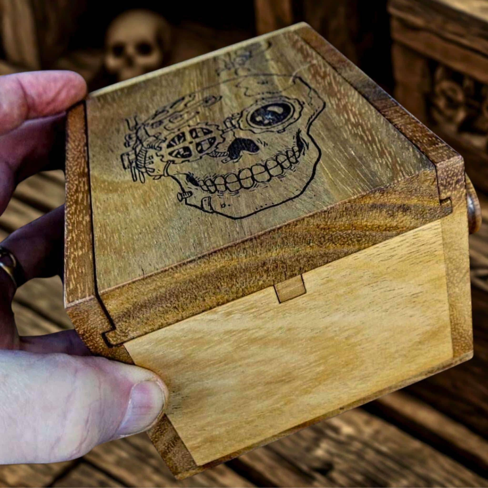 Overtime OT Puzzle Box | Skull Model | Escape Room Box – Creative