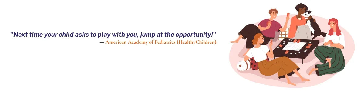 Next time your child asks to play with you, jump at the opportunity - American Academy of Pediatrics