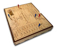 Vintage - Inspired Parlor Baseball Board Game | Handcrafted Wooden Family Game | Classic Interactive Fun for All Ages - Creative Crafthouse