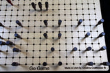 Peg Go Game – Goban - compact and portable style with pegs for stability and ability to move an in - progress game. Pente board also - Creative Crafthouse