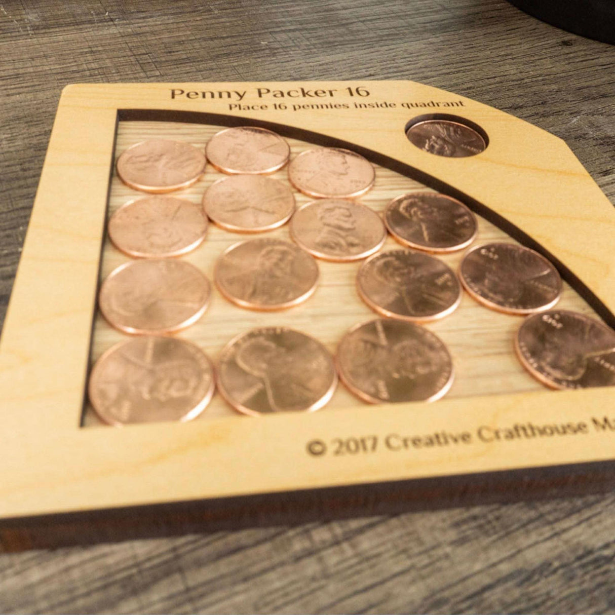 Penny Packer 16 Brain Teaser,: Perfect Stocking Stuffer | White Elephant Gift Under 15 Dollars - Brain Teaser Christmas Gift for Him and Her - Creative Crafthouse