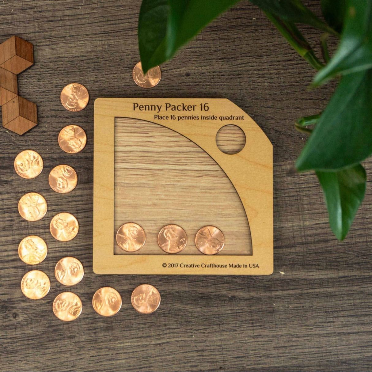 Penny Packer 16 Brain Teaser,: Perfect Stocking Stuffer | White Elephant Gift Under 15 Dollars - Brain Teaser Christmas Gift for Him and Her - Creative Crafthouse