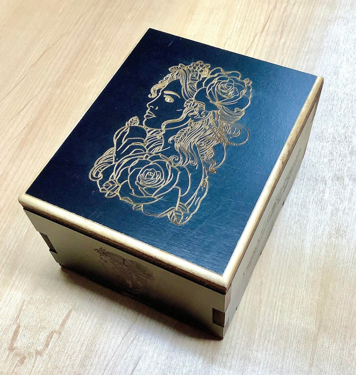 Personalizable & Beautiful Puzzle Box for Gift Cards and Money - Christmas Gift to Remember - The Belle Lock Box - Unique and Special - Creative Crafthouse