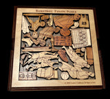 Personalizable Christmas Gift for Basketball Player - Basketball Fanatic Puzzle - Wooden Brain Teaser | Gift for Him | Gift for Her - Creative Crafthouse