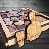 Personalizable Christmas Gift for Coffee Lovers - The Coffee Puzzle - Perfect Gift for a Java Loving Friend - Gifts for Mom - Gifts for Wife - Creative Crafthouse