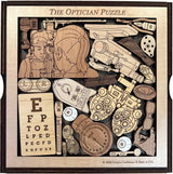 Personalizable Gift for Optician - The Optician Puzzle - Unique Laser Cut Brain Teaser - Perfect for Thank Yous, Retirement, and Graduation - Creative Crafthouse