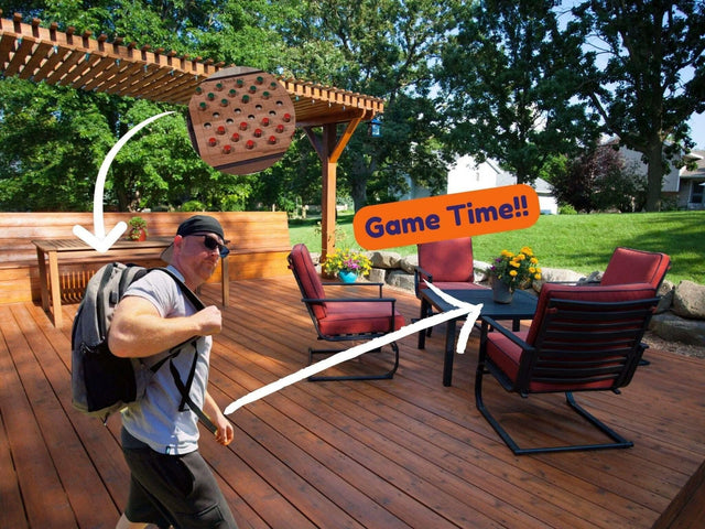 Personalizable Two - Player Checkers Board Game - Handcrafted in Florida by Creative Crafthouse - Creative Crafthouse