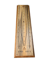 Personalized Cribbage Board - Tournament Long Board Premium – Choice of Cherry, Maple or Beetle Kill Wood - Add Name and/or Message - Creative Crafthouse